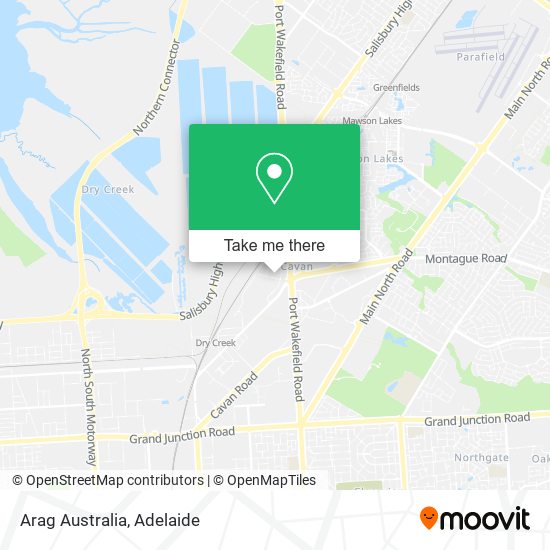 Arag Australia map