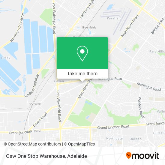 Osw One Stop Warehouse map