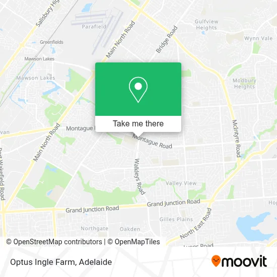 Mapa Optus Ingle Farm