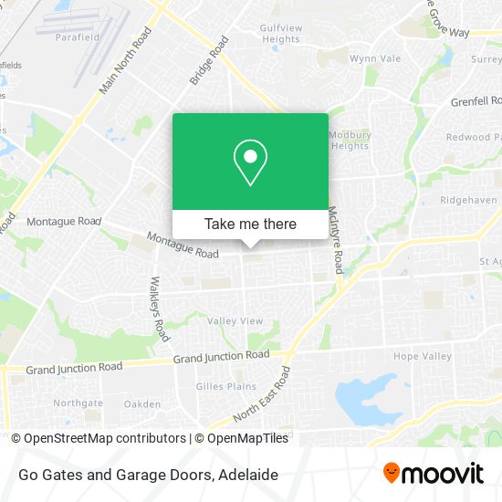 Go Gates and Garage Doors map