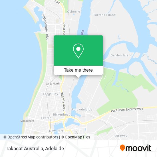 Takacat Australia map