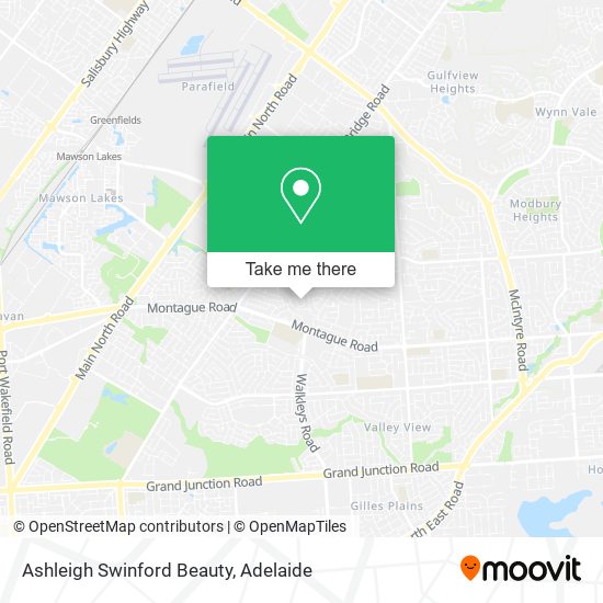 Ashleigh Swinford Beauty map