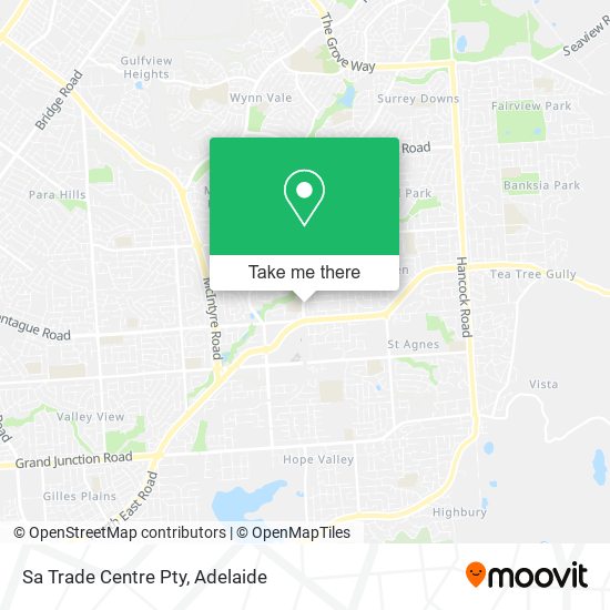 Sa Trade Centre Pty map