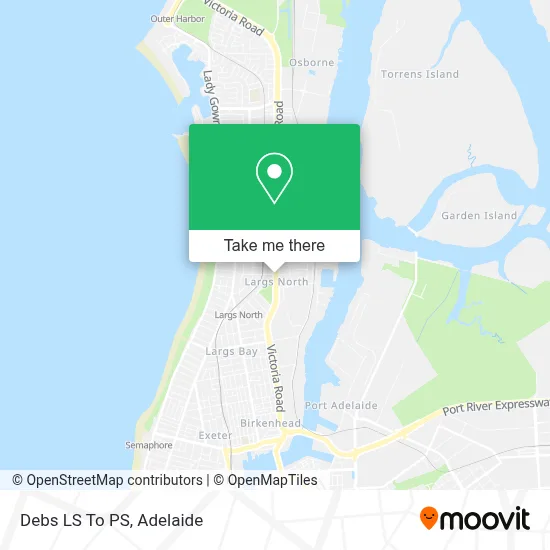 Mapa Debs LS To PS