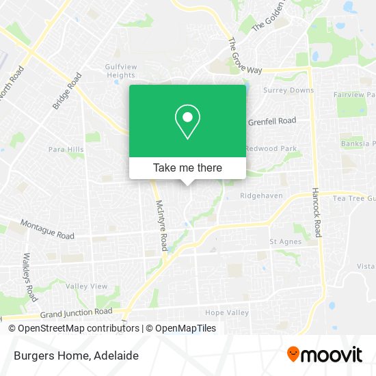 Burgers Home map