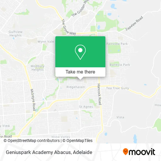 Mapa Geniuspark Academy Abacus