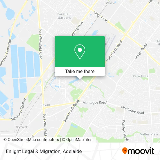 Mapa Enlight Legal & Migration