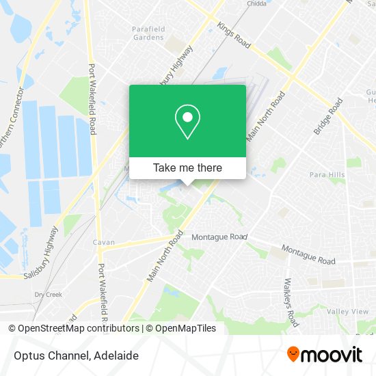 Optus Channel map