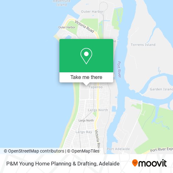 Mapa P&M Young Home Planning & Drafting