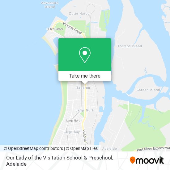 Our Lady of the Visitation School & Preschool map