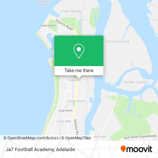 Ja7 Football Academy map