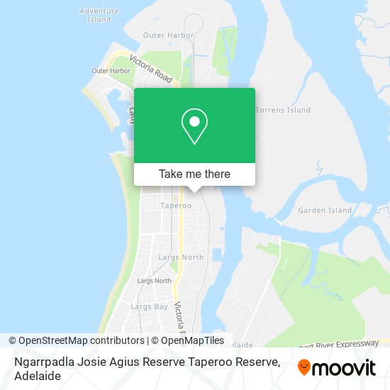 Mapa Ngarrpadla Josie Agius Reserve Taperoo Reserve