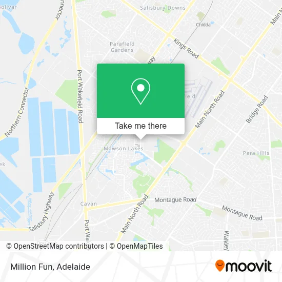 Mapa Million Fun
