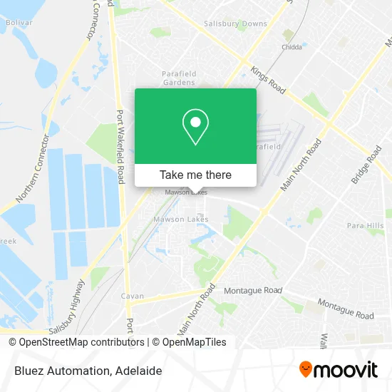 Mapa Bluez Automation