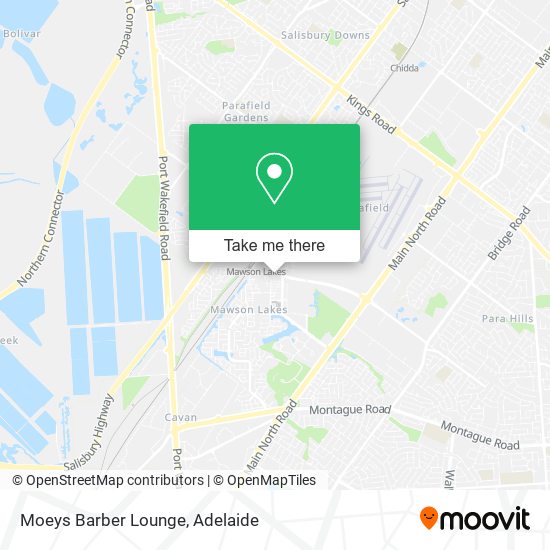 Moeys Barber Lounge map