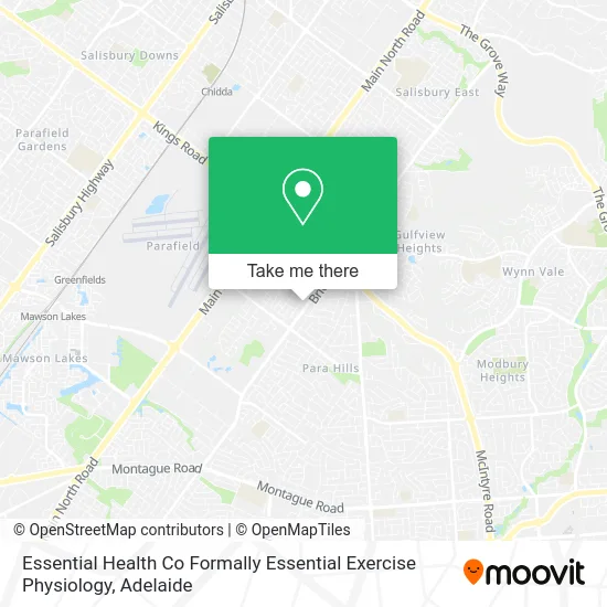 Mapa Essential Health Co Formally Essential Exercise Physiology