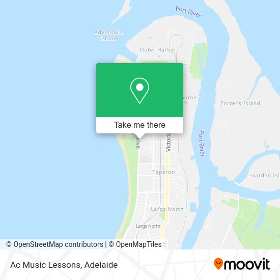 Mapa Ac Music Lessons