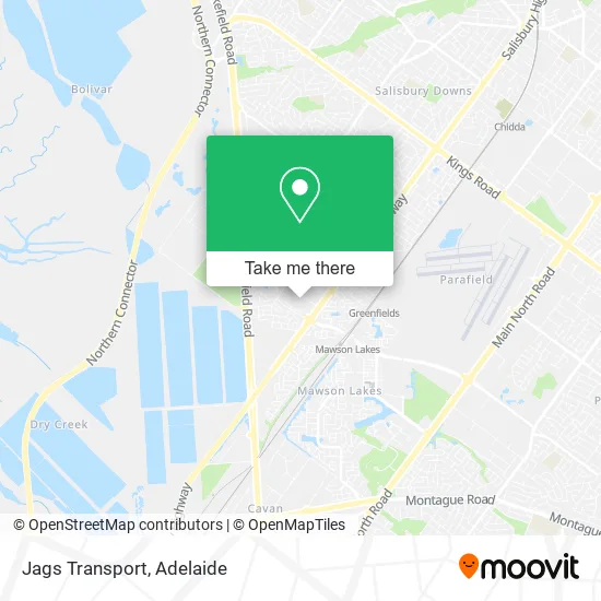 Jags Transport map