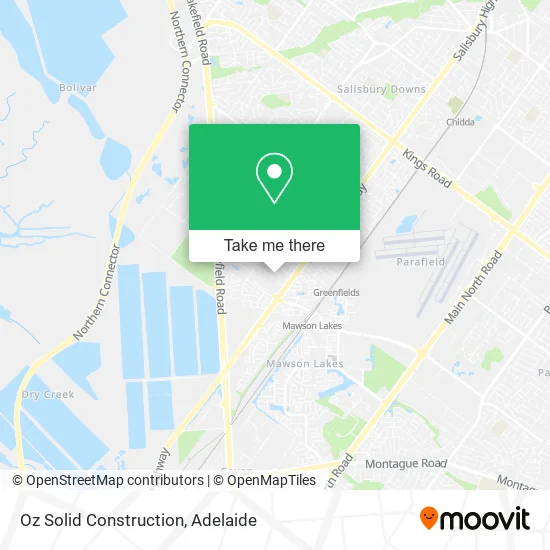 Oz Solid Construction map