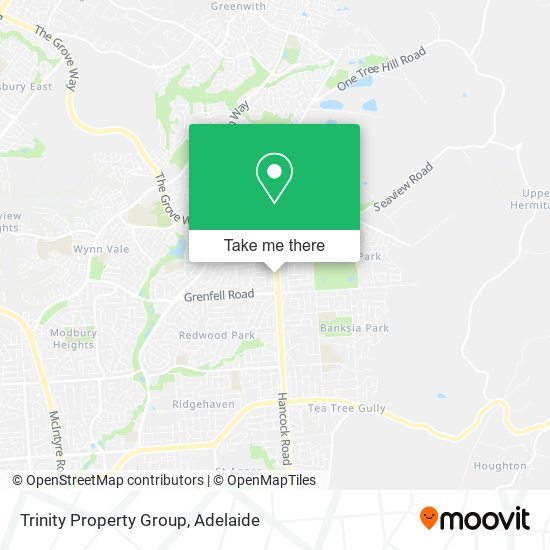 Trinity Property Group map