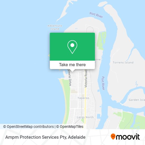 Ampm Protection Services Pty map