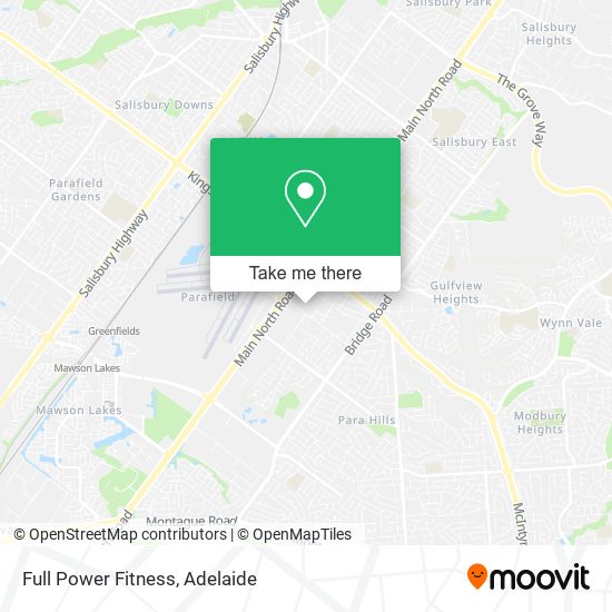 Full Power Fitness map