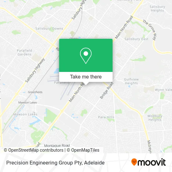 Precision Engineering Group Pty map