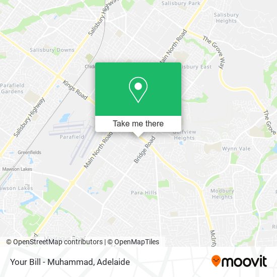 Your Bill - Muhammad map