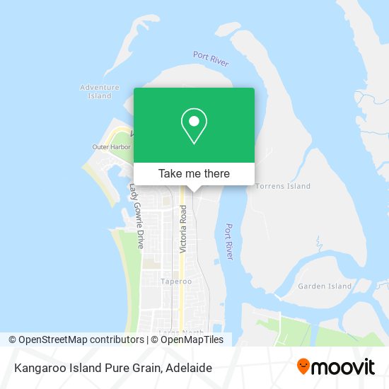 Kangaroo Island Pure Grain map