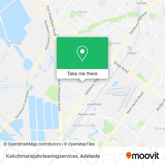 Mapa Kokohmariejahcleaningservices