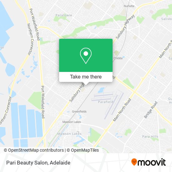 Pari Beauty Salon map