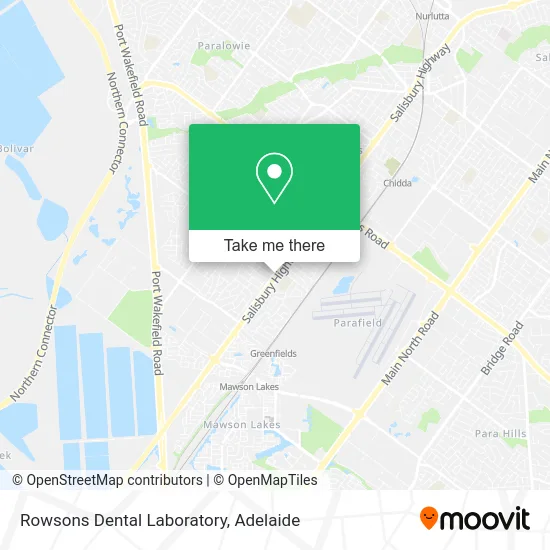 Rowsons Dental Laboratory map