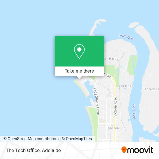 Mapa The Tech Office