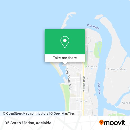 35 South Marina map