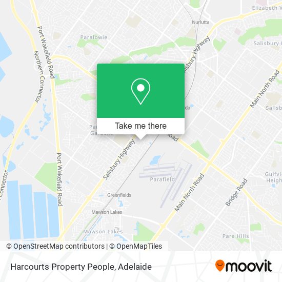 Harcourts Property People map