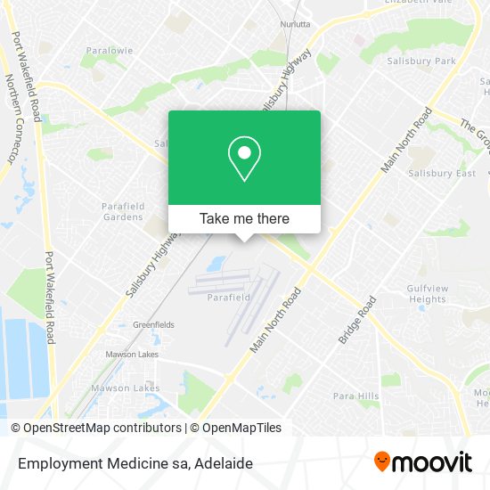 Mapa Employment Medicine sa