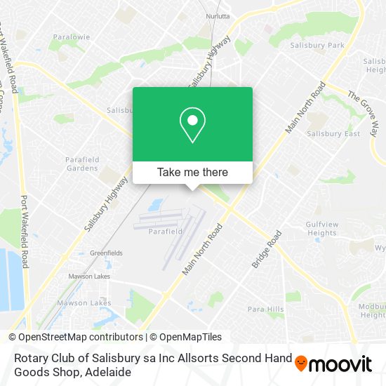 Rotary Club of Salisbury sa Inc Allsorts Second Hand Goods Shop map