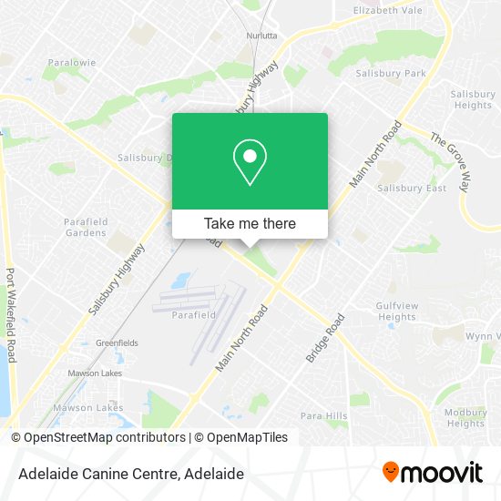 Adelaide Canine Centre map