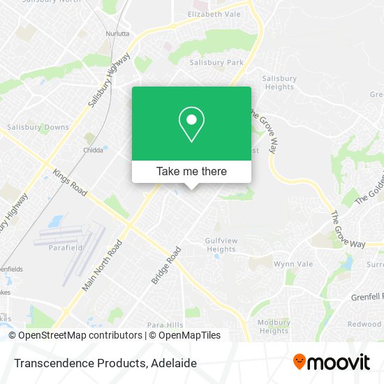 Transcendence Products map