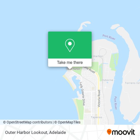 Outer Harbor Lookout map