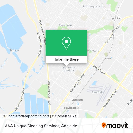 AAA Unique Cleaning Services map