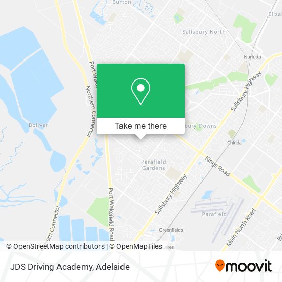 JDS Driving Academy map