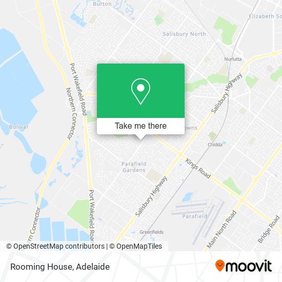 Rooming House map