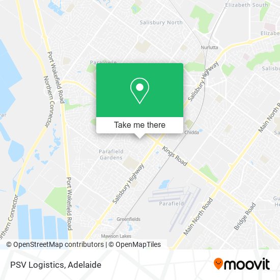 PSV Logistics map