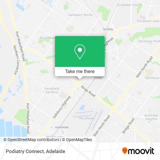 Mapa Podiatry Connect