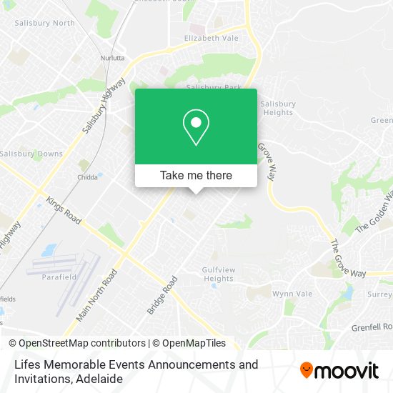 Lifes Memorable Events Announcements and Invitations map