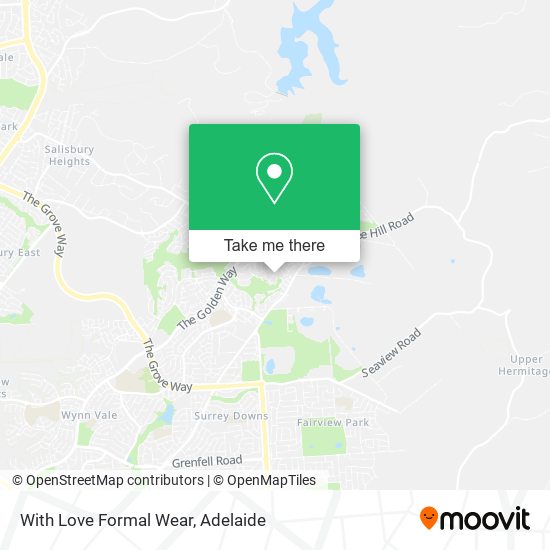 With Love Formal Wear map