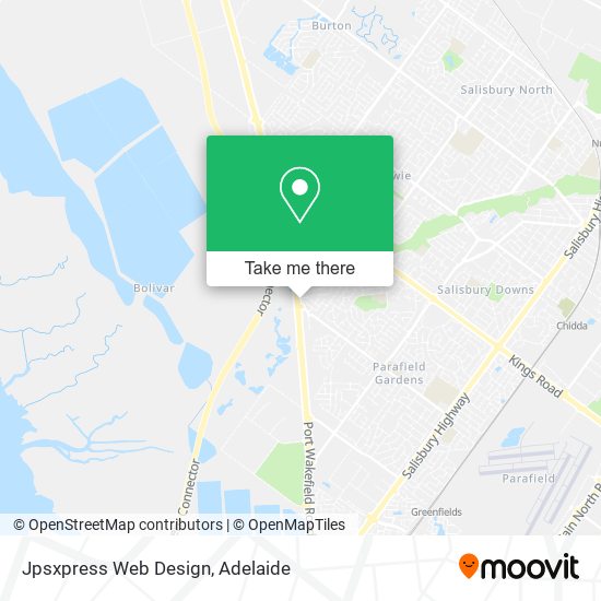 Jpsxpress Web Design map