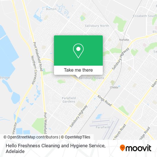 Hello Freshness Cleaning and Hygiene Service map