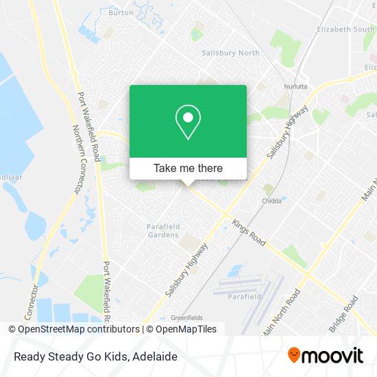 Ready Steady Go Kids map